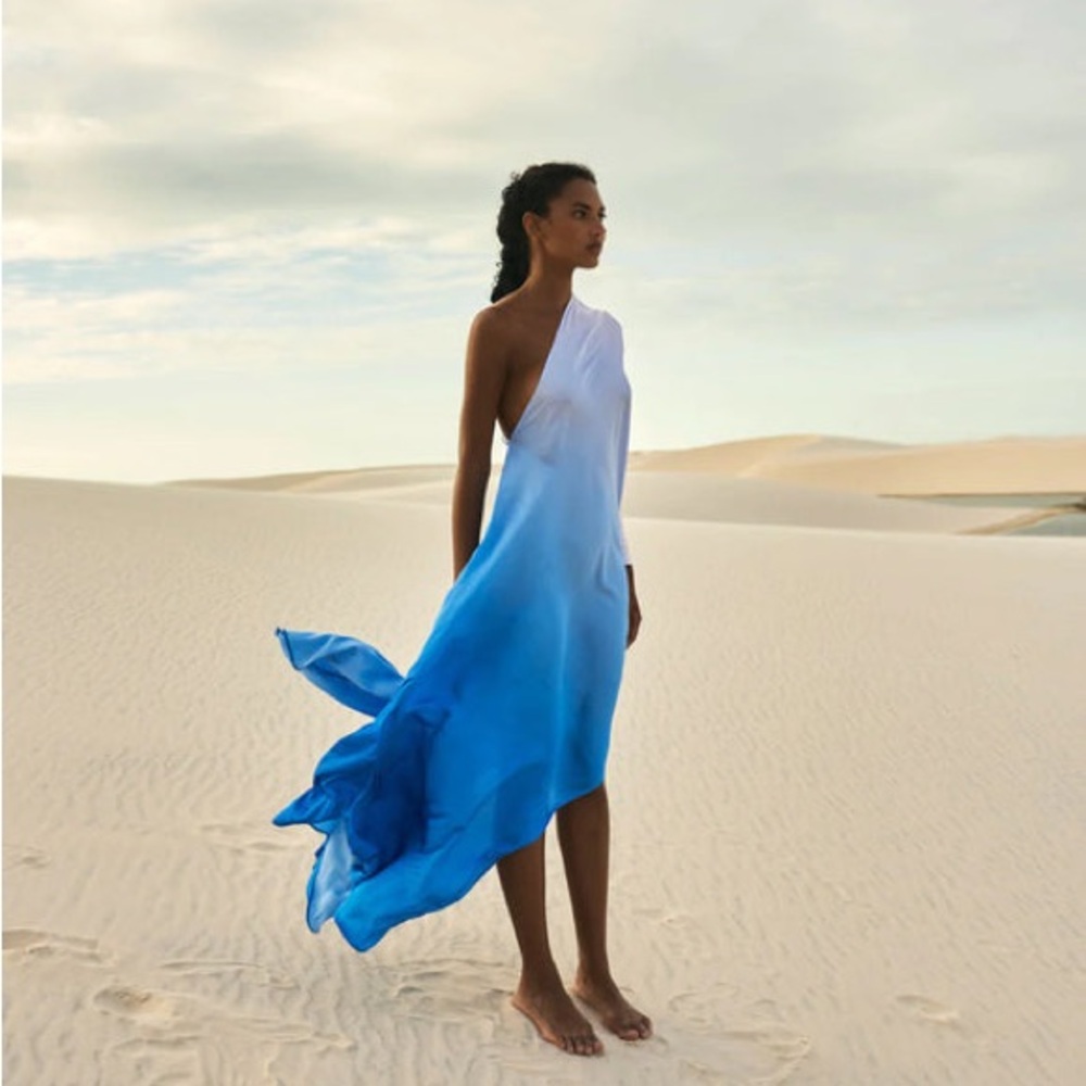Baobab Cabana Dress in Blue